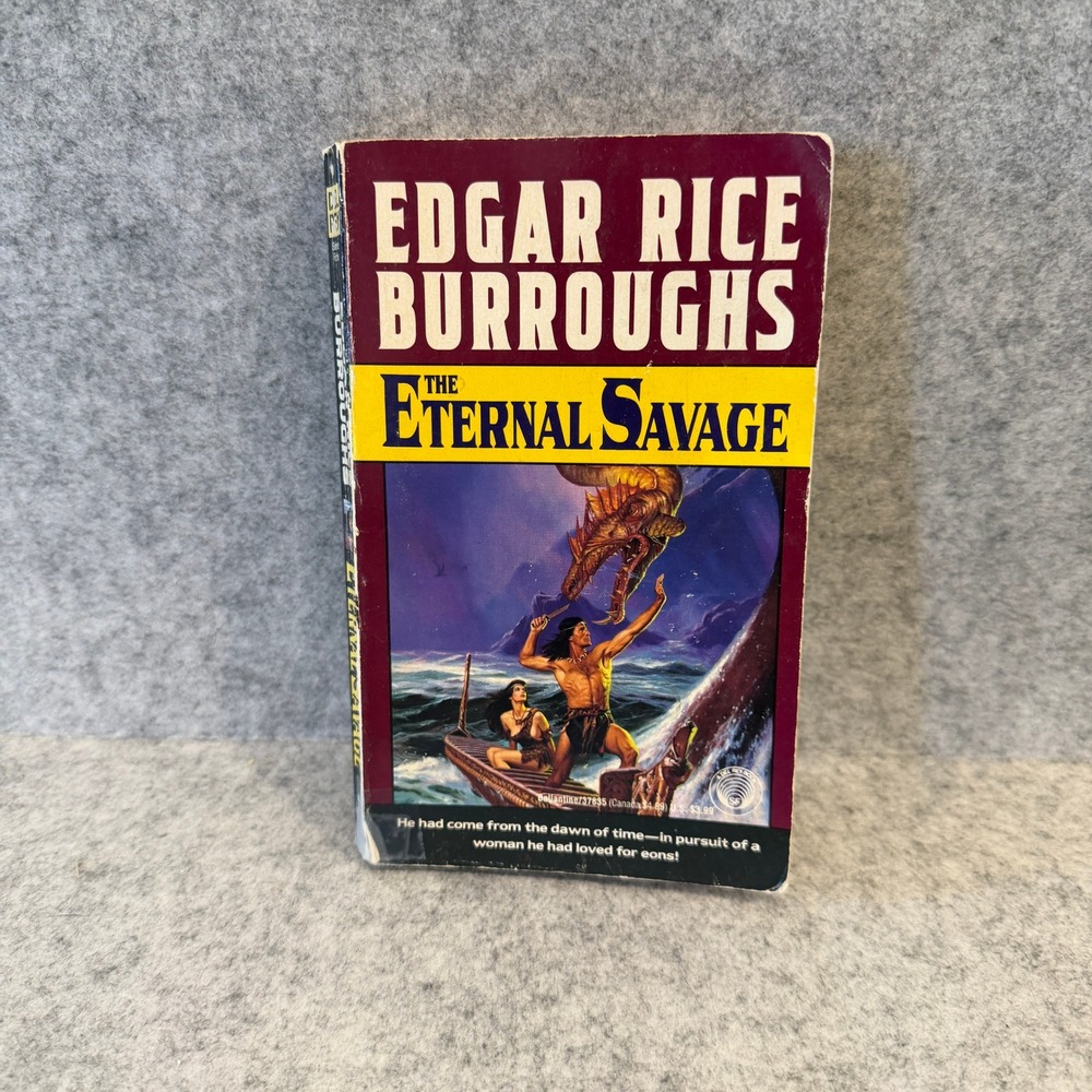 Eternal Savage by Edgar Rice - Paperback